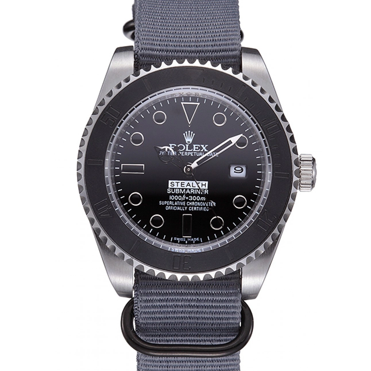 621991 Rolex Grey Submariner Stealth 0622